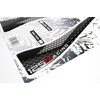 Tankpad Decoration for Pillion Cover Compatible with Honda CB125R White