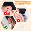 2 Pack Steel Ear Pick Ear Spoon Earwax Remover Spoon
