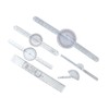 6PCS Medical Goniometer Set 6 8 10inch Multifunction Joint Goniometer