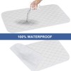 Petyoung 3 x Bamboo Changing Mat Quilted Waterproof Reusable Washable