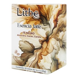 Esencia Latte - Te Negro (25 Sobres) Lithe Anahuac