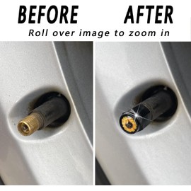 4Pcs Black Sunflower Metal Tire Valve Stem Caps Cover, Aluminum Car Wheel Stem Caps, Universal Stem Covers for Cars, Bikes, Motorcycles, Corrosion Resistant Tire Valve, Stem Caps, Valve Stems and Caps