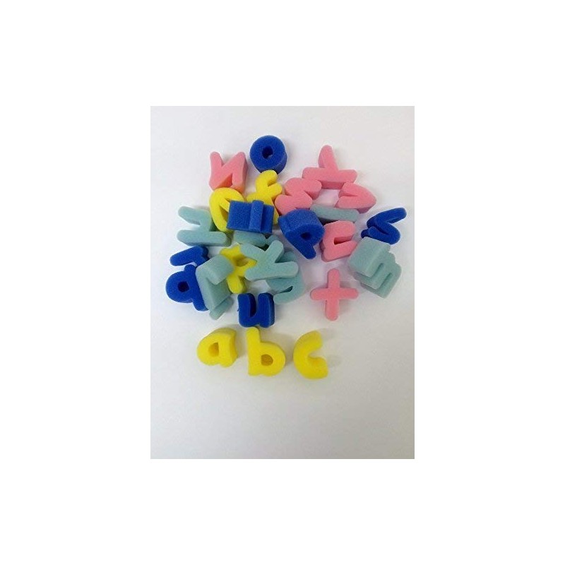 Major Brushes Foam Alphabet Letters Lower Case - Pack of