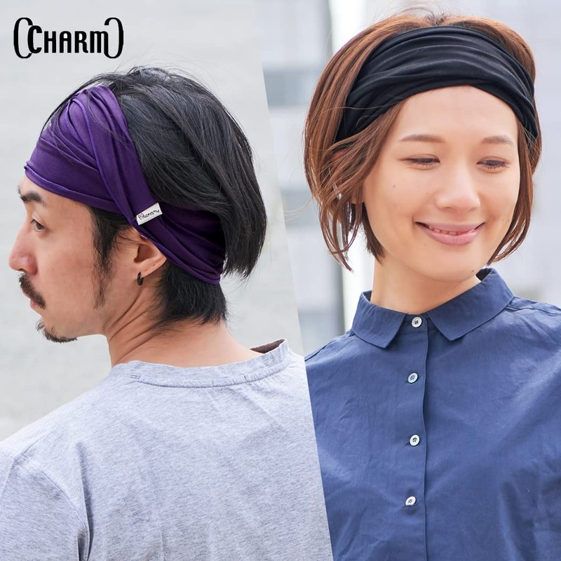 CHARM Long Sleeve Wide Turban Arrangement Easy Viscose Rayon [One