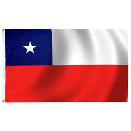 Chile Flag 3X5 Foot SolarMax Nylon