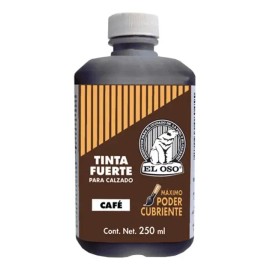 Tinta Fuerte El Oso Cafe 250ml 8046