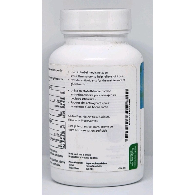 Plexus Ease Dietary Supplement 60 Capsules New Factory Sealed Bottle