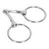 Horse Mouth Bit Stainless Steel Loose Ring Horse Snaffle Bit