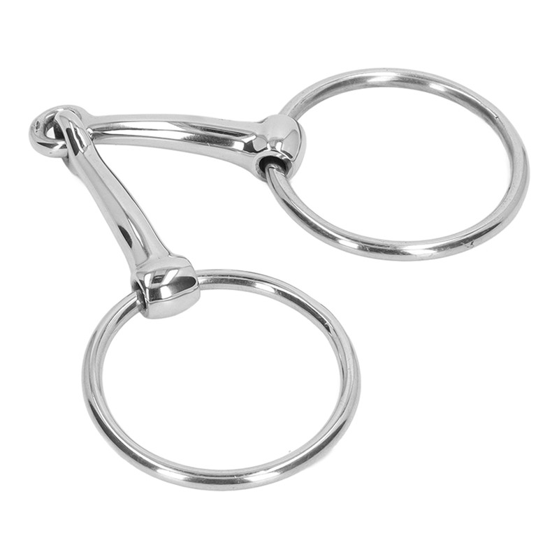 Horse Mouth Bit Stainless Steel Loose Ring Horse Snaffle Bit