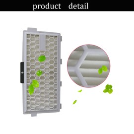 Replacement SF-HA 50 HEPA Vacuum Filter for Miele C3, S4, S5, S6, S8,s4580, s4780, s5280, s5980, S5999, S4000, S4999, Pack of 2