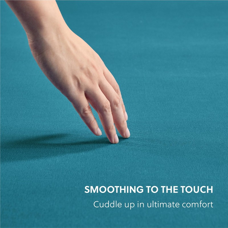 Bedsure Double Fitted Sheet Deep - Bed Sheets Extra Deep