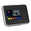 Weather Station Clock Temperature Humidity LCD Color Display LED Backlight