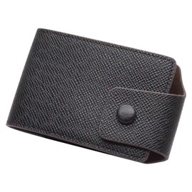 KOYOKOMA Men's Card Case, Disconnected, Large Capacity, Credit Cards, Point Cards, Commuter Holder, Simple, 9 Pockets, Stylish, Magnetic Resistant, Black