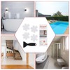 Secopad 36PCS Bathtub Stickers Non-Slip, Safety Shower Treads Adhesive Appliques