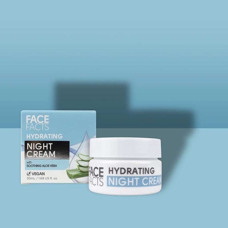 Face Facts Hydrating Night Cream | Soothes + Calms |