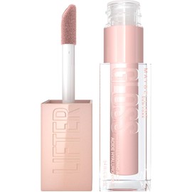 Maybelline New York Maybelline Lifter Gloss Lip Gloss Makeup With Hyaluronic Acid, Hydrating, High Shine, Hydrated Lips, Fuller-Looking Lips, 002 ICE, 0.18 Fl Oz