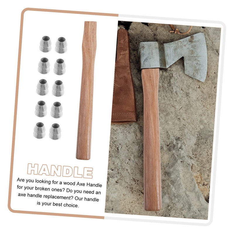 COHEALI 1 Set Axe Handle Replacement with Wedge for Camp