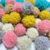 BetterJonny 120 Pieces Pompoms for Crafts, 2 cm Pompom Balls