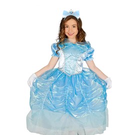 YARIEW Blue Princess Crown Headbands for Girls Birthday Headbands for Women Sparkle Rhinestone Crown Headband Glitter Girls Hair Accessories