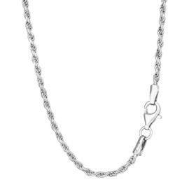 NKlaus Herringbone Pattern: 925 Silver Herringbone Chains, 45 cm, 50 cm, 2.4 mm Width - A Stylish Silver Necklace for Women with Timeless Elegance, Sterling Silver