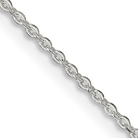 IceCarats 925 Sterling Silver 1mm Link Cable Chain Necklace 20 inch