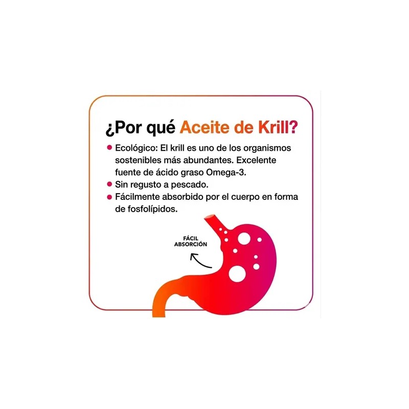 Aceite De Krill Omega 3 Mega Red 500mg 90 Cápsulas