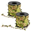 SPDTECH Burlap Leaf Ribbon 33 Feet 2PCS Natural Jute Twine