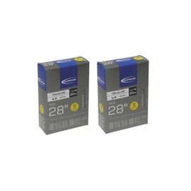 SCHWALBE Genuine Product (Set of 2) 2 Tubes for 27.6 x 7.1 inches (18 x 28 cm), Fixed/Presta Type, 2.0 inches (50 mm) Valve, 15SV-ML, Boxed