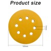 100 Pcs 125mm Sanding Discs Pads, Premium 8 Hole 80