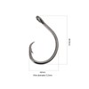 ECSiNG Pack of 10 Fishing Hooks 10/0 Circle Hooks Saltwater