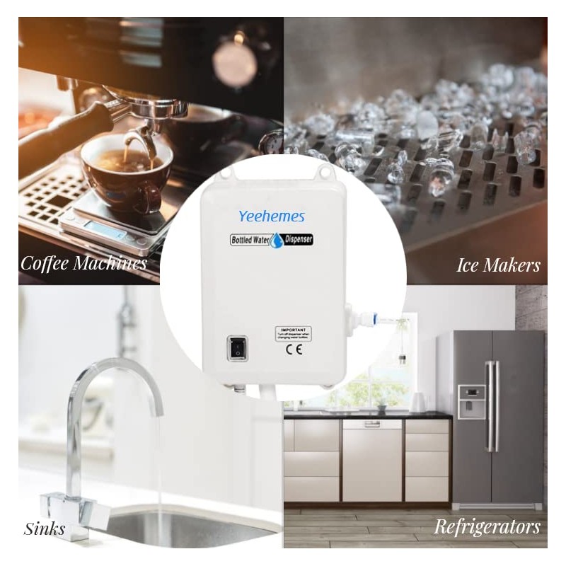 YEEHEMES Bottled Water Dispenser Pump System Plus BW4000A 1GPM for