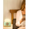 WANIDEA Toast Night Lamp Lights, Cute Toaster Digital Alarm Clock,