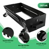 Adjustable Square Notched Trowel Mortar Comb Sand Leveler Floor Leveling