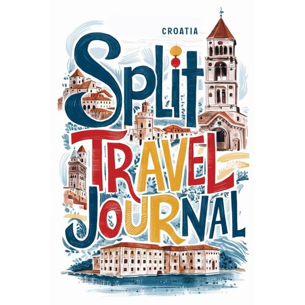 Split Travel Journal: Lined Notebook Diary. Capturing Moments from Around