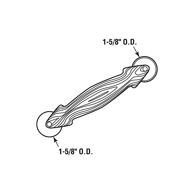 Prime-Line MP7503 Screen Rolling Tool with Nylon Wheels, For 0.115