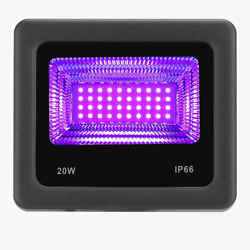 20W UV LED Cleaning Light Mite Removal Waterproof Ultraviolet Cleaning