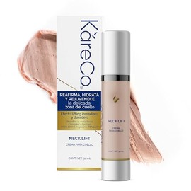 KareCo Neck Lift Crema Reafirmante para Cuello | Efecto Lifting Inmediato | Acido Hialuronico y Niacinamida para Firmeza y Rejuvenecimiento| Hidratación y Nutrición Intensiva | Ideal para tu skin care