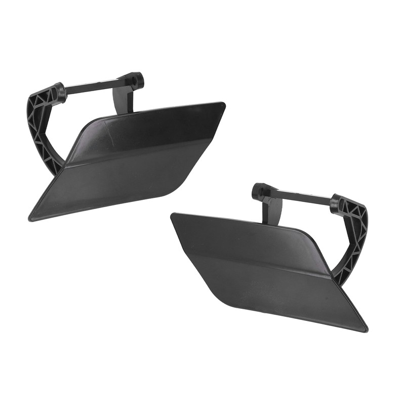 1 Pair Left Right Bumper Headlight Washer Nozzle Cover Bumper