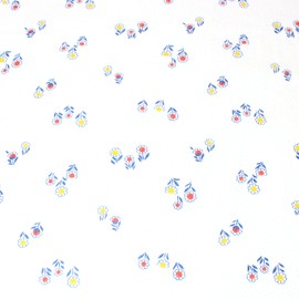 3 Metre Length Precut Cotton Fabric Bundles Printed Quilting Crafts Dress Accessories Premium Quality 90cm Wide Dressmaking Sewing Material (Daisy Orange/Yellow)