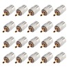 ESUMIC 20Pcs PL259 Soler Coaxial Coax Connectors, Male-Plug Crimp Coax