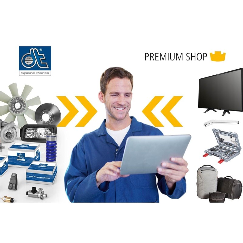 DT Spare Parts Filter Cover Fuel Filter 4.62780 for Truck,