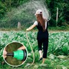 6Pcs Garden Irrigation Hose Fitting, Quick Connector Hose Pipe Adapter,