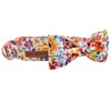 Unique style paws Dog Collar with Removable Bow Tie, Dog