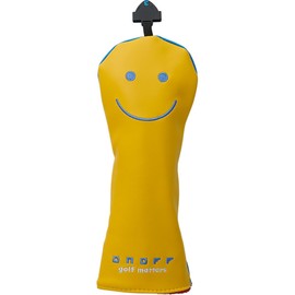 2020 Model GLOBERIDE ONOFF UT Smile Utility Headcover Men Women Unisex OH1520 26 Yellow x Blue