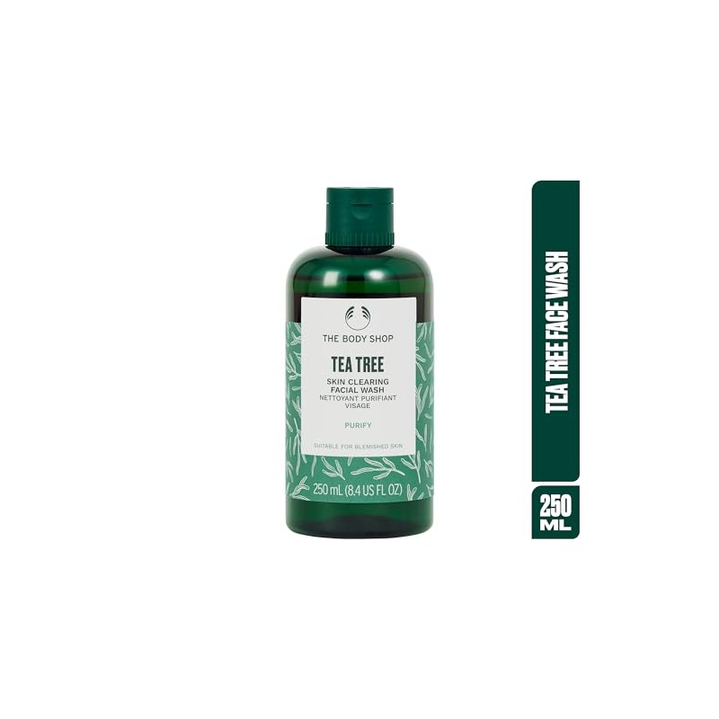 The Body Shop Limpiador facial de árbol de té, 8.4