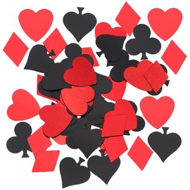 WHAMVOX Unique Poker Scraps Poker Scatter Decorations Table Scatter for Wedding Decor