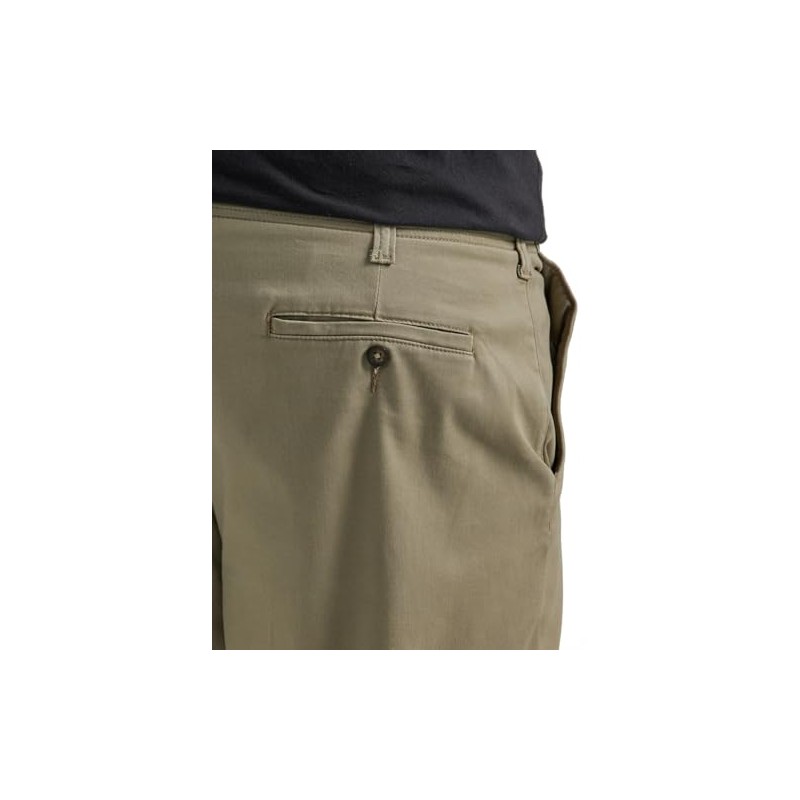 Lee Men's Big & Tall Extreme Motion Flat Front Relaxed