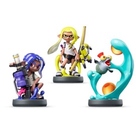 amiibo Triple Pack - Inkling, Octoling, and Smallfry (Splatoon 3 Series)