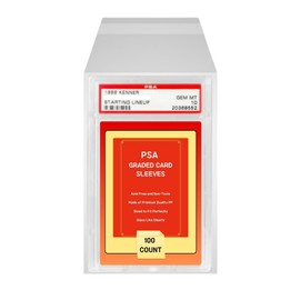PSA Slab Protector 100Pcs, Premium Acid-Free Card Sleeves PSA Graded Card Protection Sleeves (100)