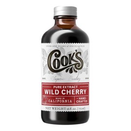 Cook's, Wild Cherry Extract for Baking, Preserves, Syrup, Cookies, Cakes, 16 oz